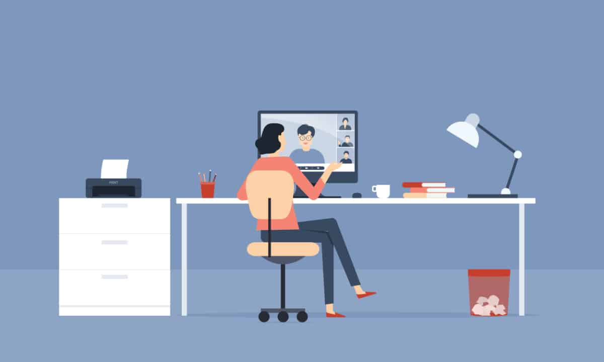 Home Office Illustration Home Office Illustration